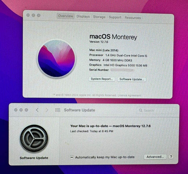 Apple Mac Mini (old media server / player 2014 model with SSD drive) Carousel 2