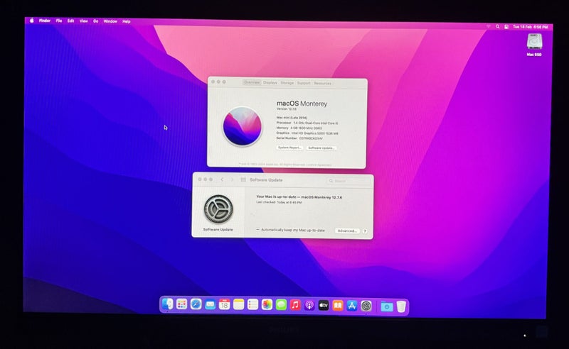 Apple Mac Mini (old media server / player 2014 model with SSD drive) Carousel 1