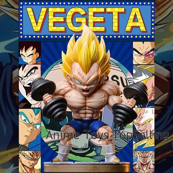 16cm Anime Dragon Ball Z Vegeta Action Figure Collection Model Toys Gifts Carousel 1
