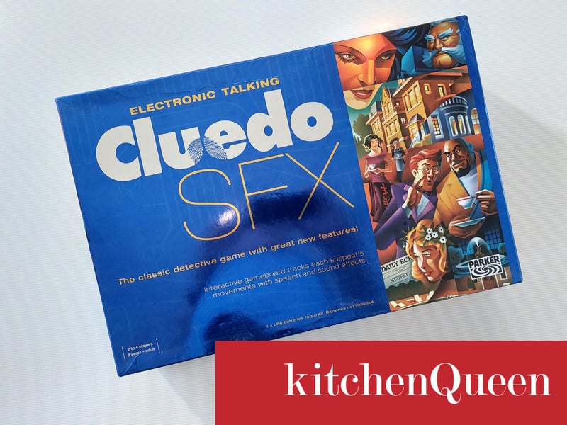 CLUEDO Rare UK Edition Electronic Talking Cluedo SFX board game Carousel 1