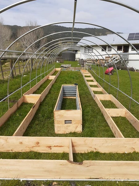 Garden Reinforced Polytunnel Shadehouse 12x3M62974819249281112