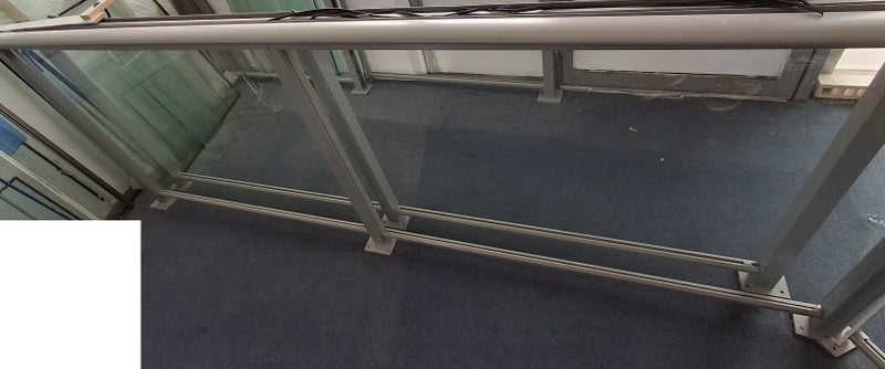 NEW Glass balustrade Carousel 1