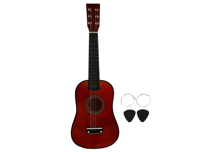 Guitar Acoustickids 23 6 Inch Wooden Small Folk Vintage Stylestring Childrens Carousel 1