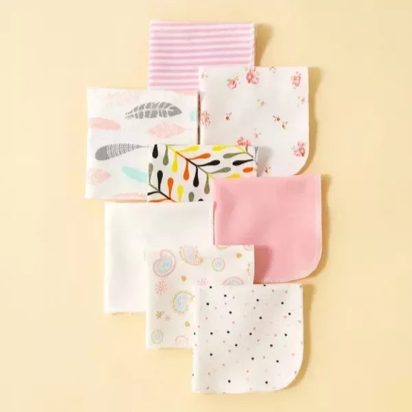 Cotton Newborn Baby Towels For Boys Girls Carousel 1
