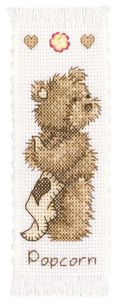Vervaco Cross Stitch Bookmark Kit - Popcorn Carousel 1