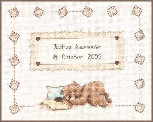 Vervaco Cross Stitch Kit - Popcorn sleeps Carousel 1