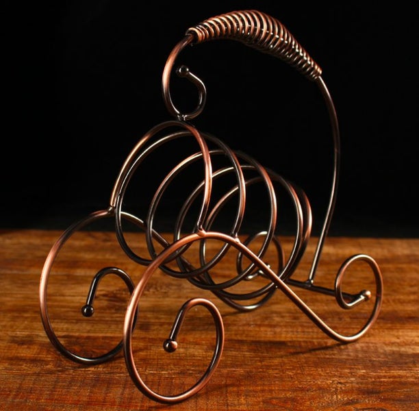Wine bottle stand rack stand bottle holder – guqin broze Brand New Carousel 4