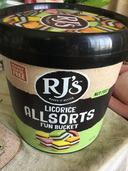 PLASTIC CONTAINER RJS LICORICE ALL SORTS BUCKET Carousel 2