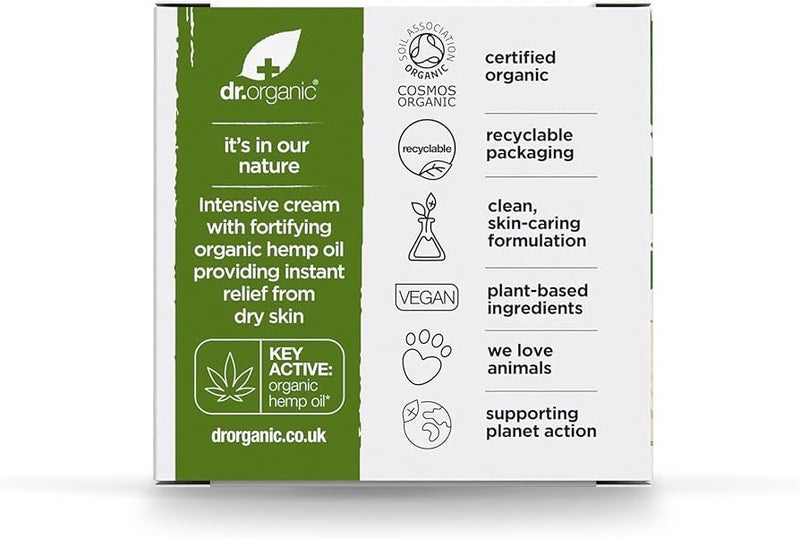 DR ORGANIC RESCUE CREAM | Redness | Dehydrated | Tight | Dry Skin | Hemp Oil63617623129091112