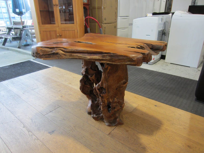 Solid Teak Root Console Carousel 2