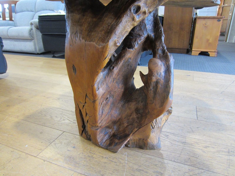 Solid Teak Root Console Carousel 14