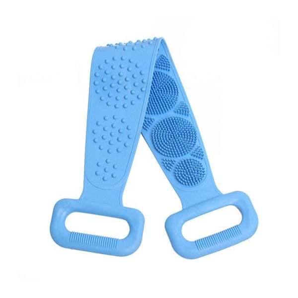 Silicone Back Scrubber for Shower, 28 Inch, Exfoliating Bath Body Brush Carousel 13