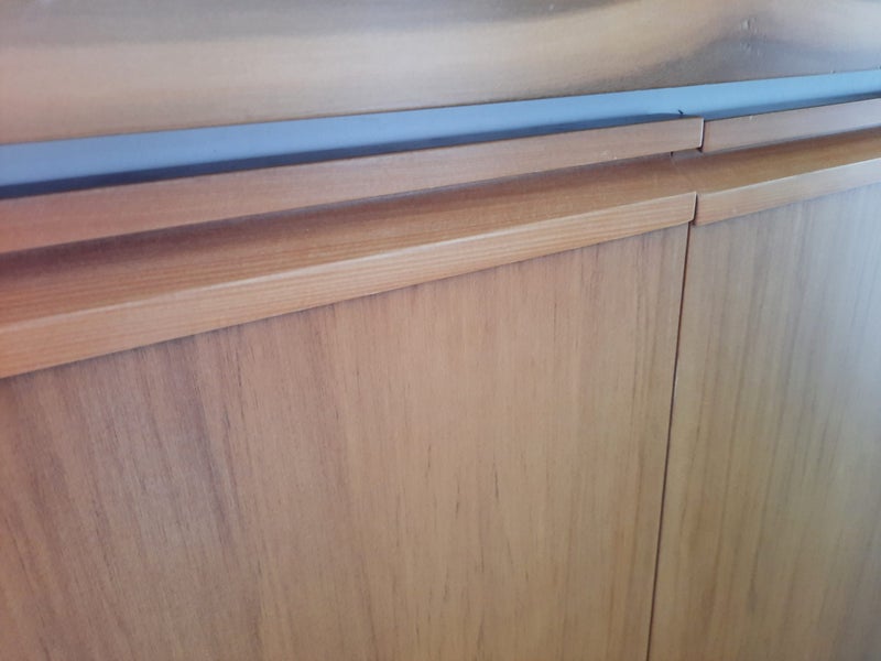 Solid Rimu vanity unit Carousel 9