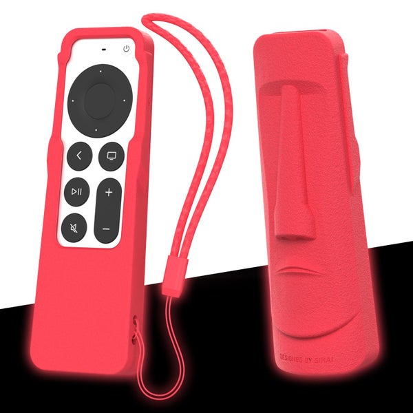 Protective Case for Apple TV Siri Remote 2021/2022/2023, Silicone Cover Apple TV Carousel 11