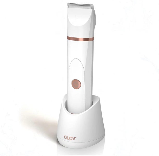 OLOV Cordless Ceramic Body Hair Trimmer - Rose Red Carousel 1