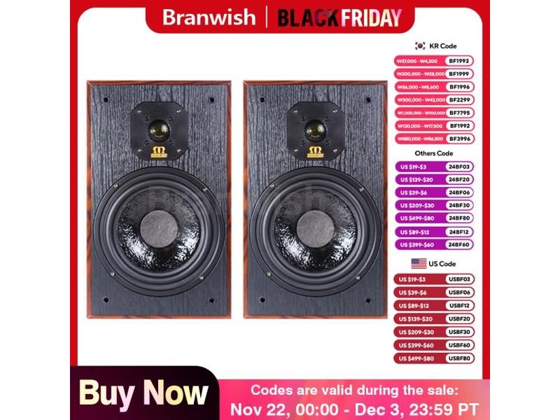 8 Inch Bookshelf Passive Speaker Hifi High Fidelity Front Home Fever Home Carousel 1