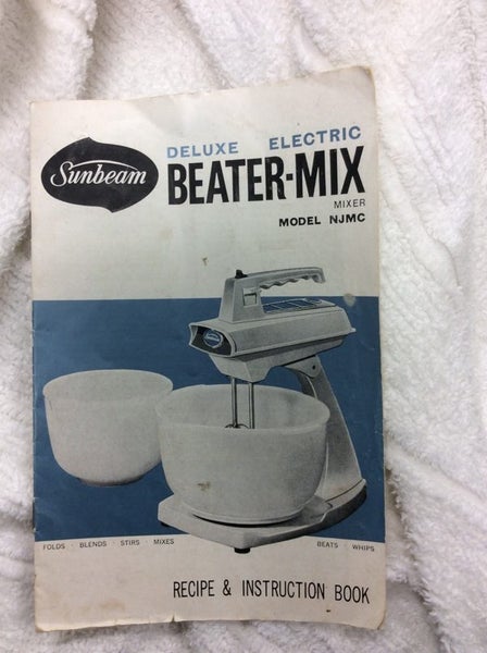 Vintage Sunbeam De-luxe Electric Beater-Mix Carousel 2