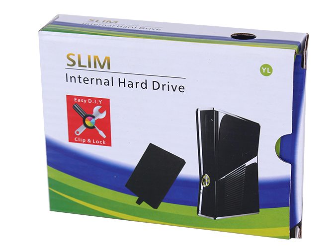 250GB SATA Hard Drive Disk for Xbox360 Slim, NEW Carousel 4