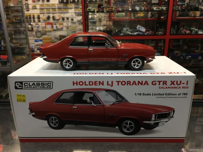 1/18 CLASSIC CARLECTABLES - HOLDEN LJ TORANA GTR XU-1 SALAMANCA RED Carousel 1