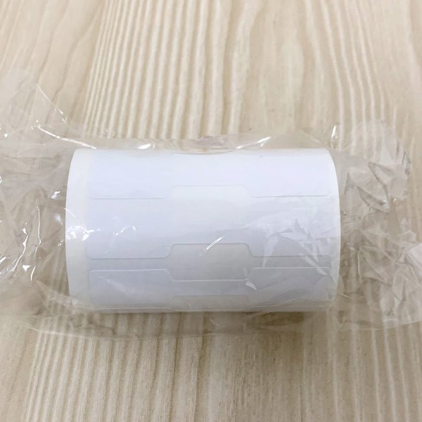NEW 500Pcs/Roll Rectangle Jewelry Tags Roll for Necklace Earring Price Identify Carousel 10