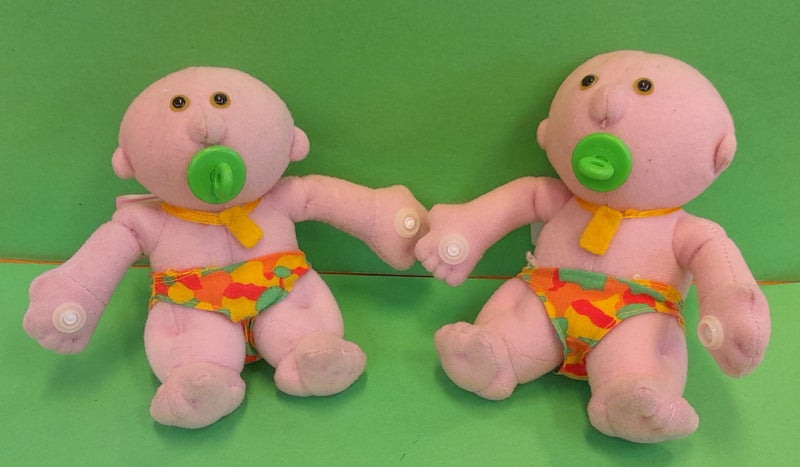 Twins toys from Moose, pair of Army Twins, Arnie & Tom (rare) Carousel 1