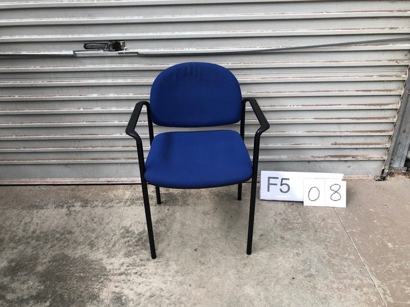 F508 C7 - Blue Reception Chair Carousel 1