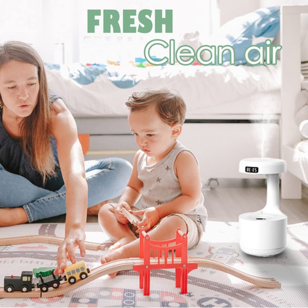 Anti Gravity Air Humidifier, Anti-Gravity Water Droplet Humidifier Carousel 10