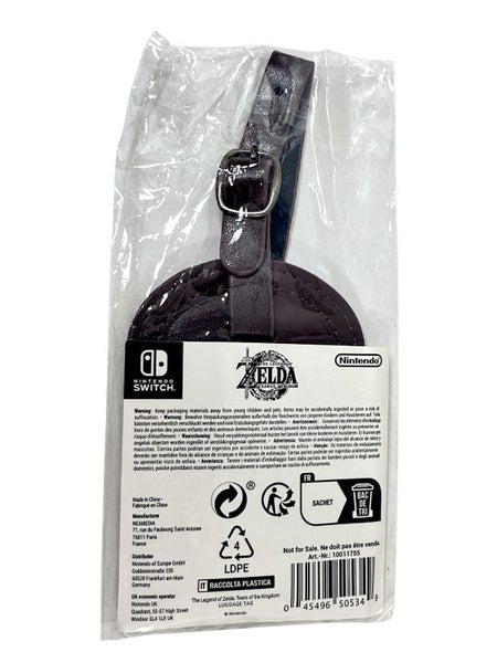 Zelda Tears of the Kingdom Collector's Bag Tag *NEW SEALED* Carousel 4