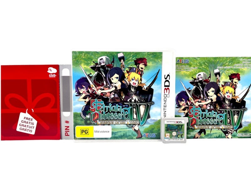 Etrian Odyssey IV: Legends of the Titan (3DS) *MINT COMPLETE* Carousel 1