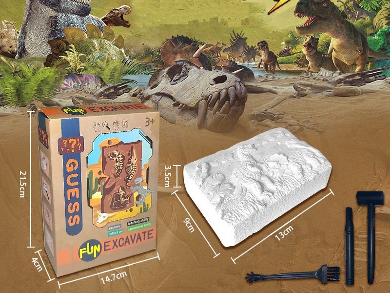 Dinosaur Fossil Dig Kit, Dino Excavation Kits for Kids, Educational Science Kits Carousel 1