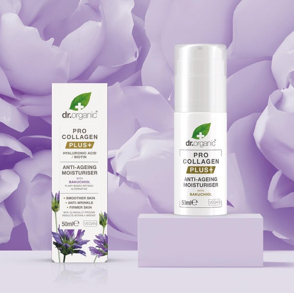 DR ORGANIC PRO COLLAGEN WITH BAKUCHOIL | Mature Skin | Reduce Wrinkles | Elastin