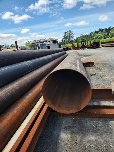 Steel Culvert Pipe, 813mm OD x 6.4mm WT x 7690mm Long Carousel 1