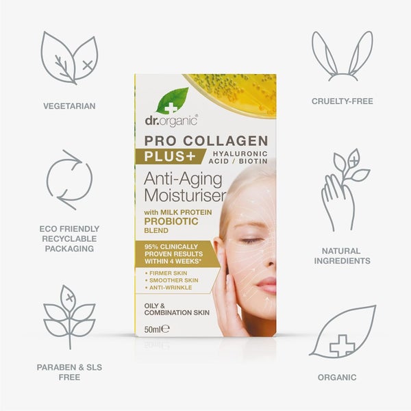 DR ORGANIC PRO COLLAGEN MILK PROTIEN | Reduce Redness | Decrease Wrinkle Depth471906993696952322