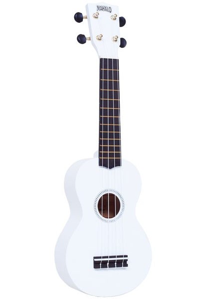 Ukulele, Mahalo Top Quality Rainbow Series Snow White Carousel 1