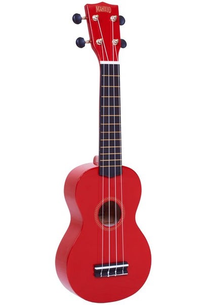 Ukulele, Mahalo Top Quality Rainbow Series RED Carousel 1