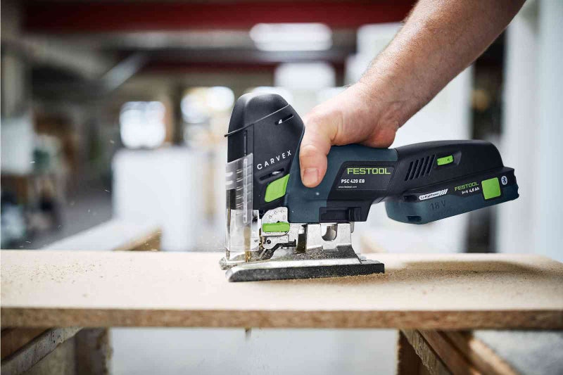 Bonus Battery!Genuine Festool Cordless pendulum jigsaw CARVEX PSC 420 EB-Basic Carousel 2