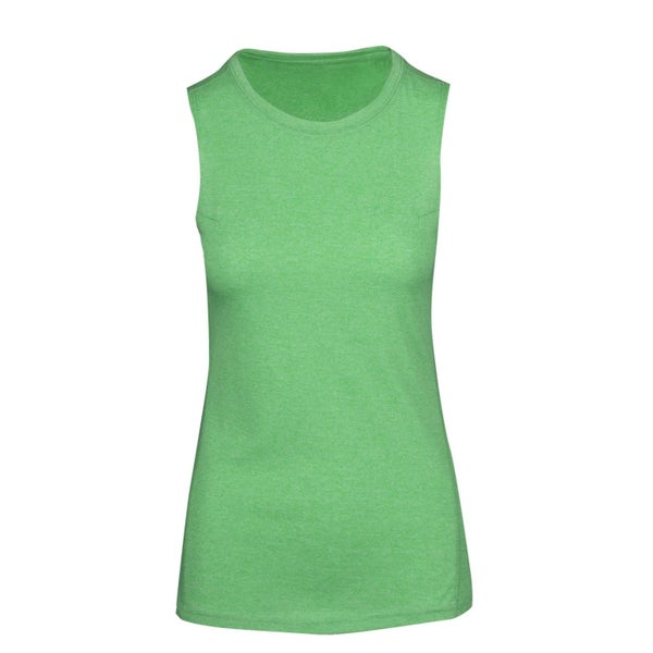 TRIBUTE | Ladies Plain Heather Tank Top Carousel 1