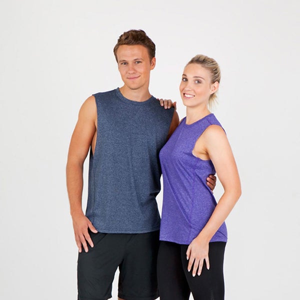 TRIBUTE | Ladies Plain Heather Tank Top Carousel 15