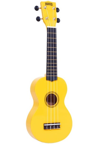 Ukulele, Mahalo Quality Rainbow Canary Yellow Carousel 1