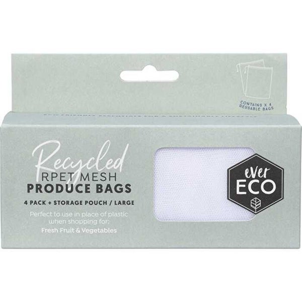 Ever Eco Reusable Produce Bags Recycled Polyester Mesh 4pk Carousel 1