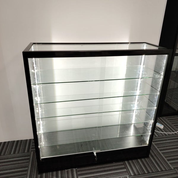 Glass Display Counter Cabinet with LED Lights - Retail Shop Furniture"62931725258882114