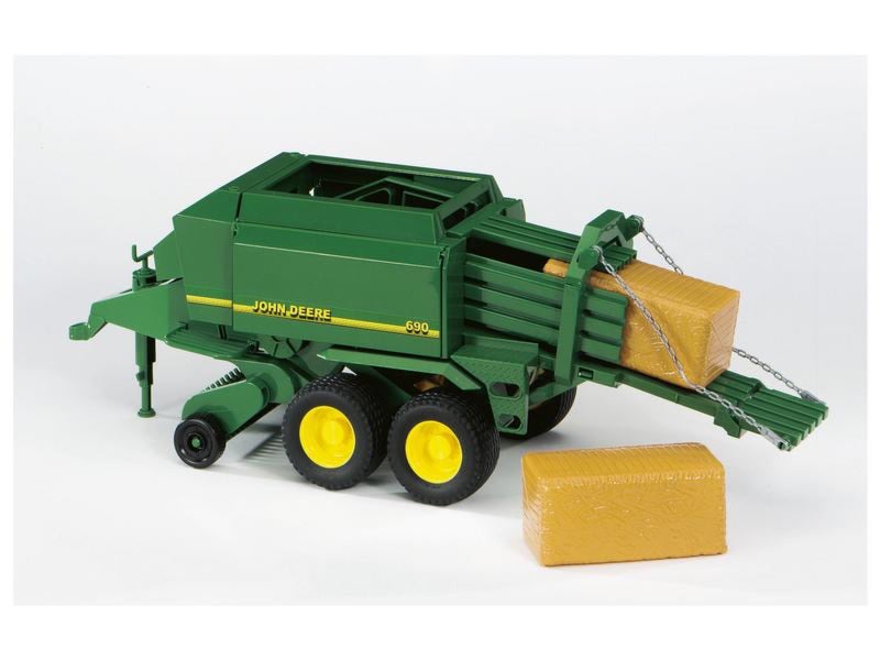 1/16 Scale Bruder John Deere 690 Square Baler Carousel 1