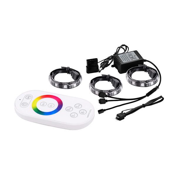 Deepcool Rgb Colour Led 360 Strip Lighting Kit Magnetic Omni Radio Carousel 1