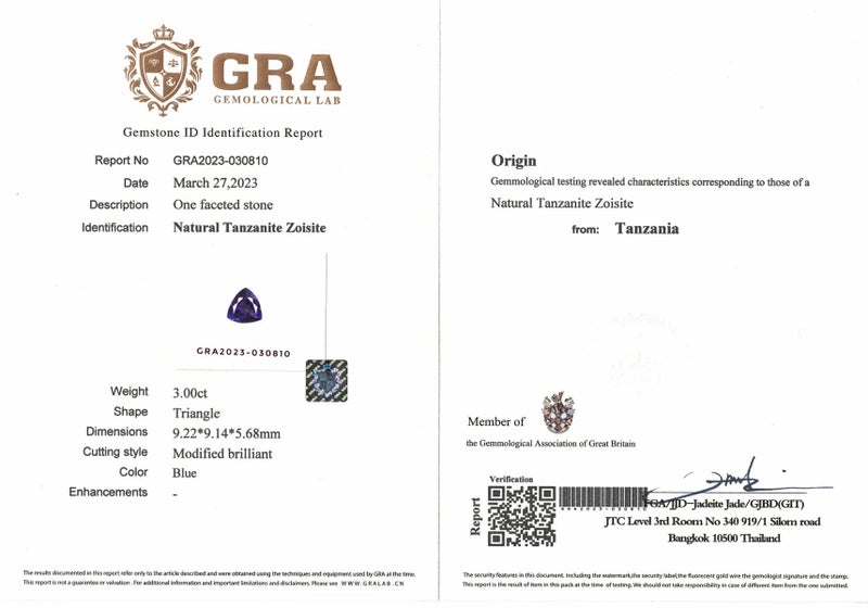 3.00ct Tanzanite - The Sapphire Merchant Carousel 4