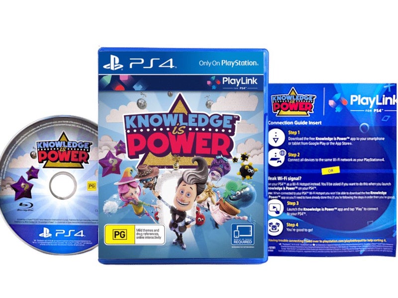KNOWLEDGE IS POWER (PS4) *MINT COMPLETE* Carousel 1
