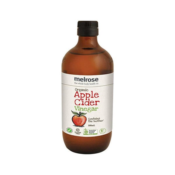 Melrose Organic Apple Cider Vinegar (contains the 'mother') 500ml Carousel 1