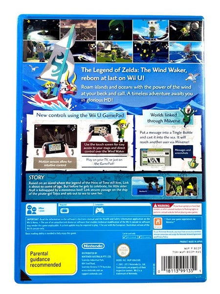The Legend of Zelda: The Wind Waker HD (Wii U) *MINT COMPLETE* Carousel 2