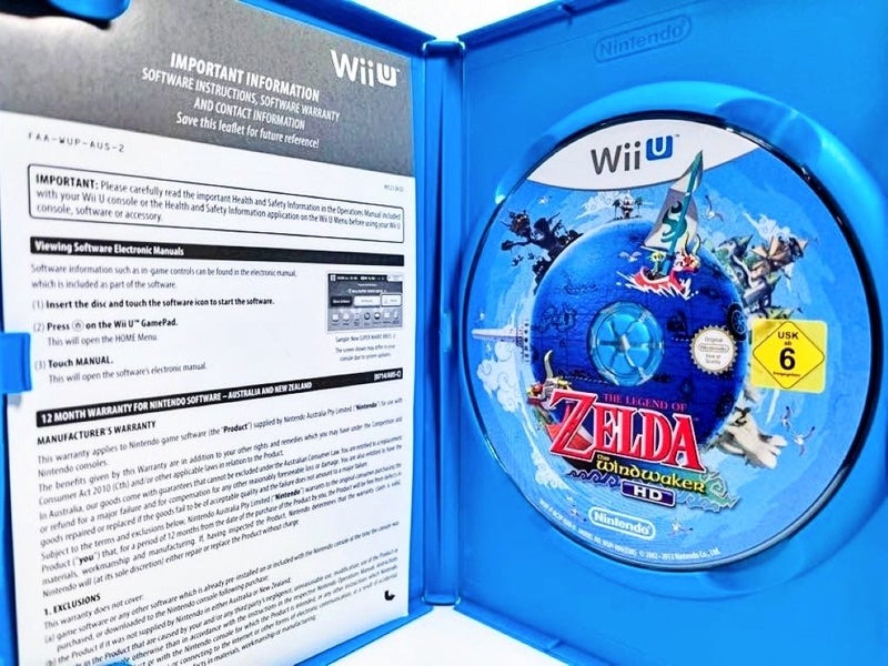The Legend of Zelda: The Wind Waker HD (Wii U) *MINT COMPLETE* Carousel 13