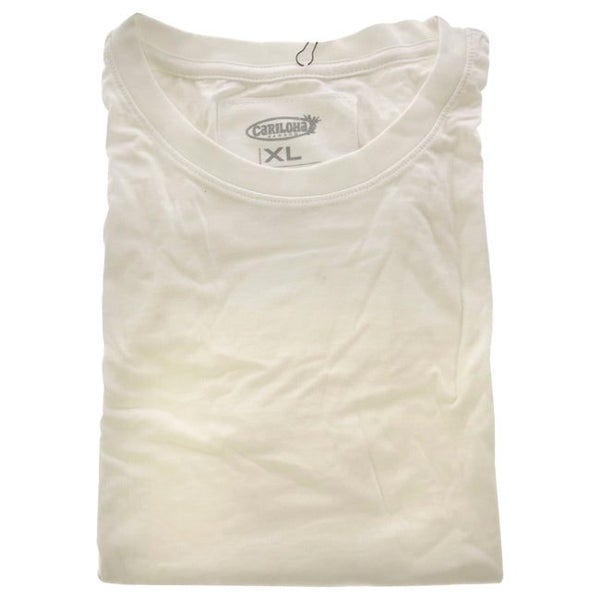 Cariloha Bamboo Crew Tee - White by Cariloha for Women - 1 Pc T-Shirt (XL) Carousel 1