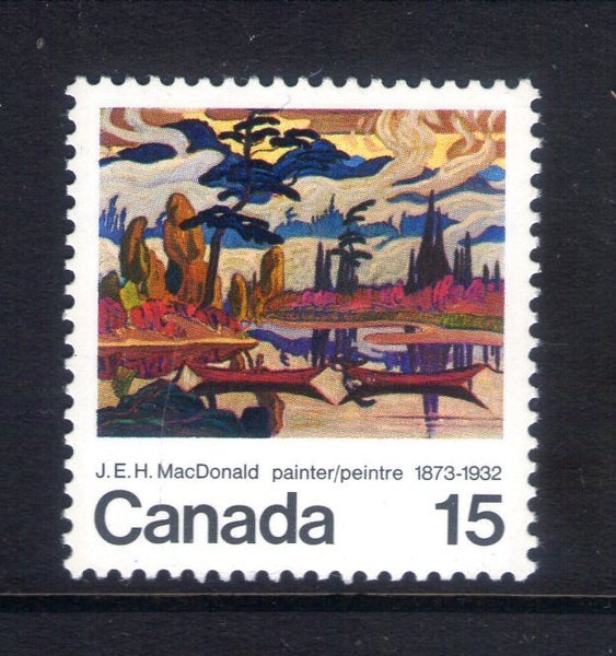 Canada - 1973 J. E. H. MacDonald (Artist) Set (1) - UHM - 756 Carousel 1